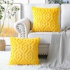 Artscope Set of 2 Wool Cushion Covers, Soft, Plush, Short