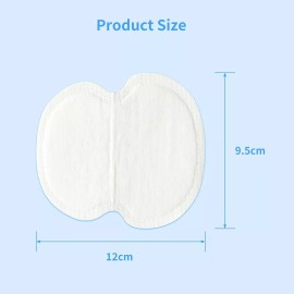 Unbranded 100 Pcs Underarm Armpit Sweat Pads Stickers Shield Guard Absorbing Disposable