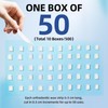 Orthodontic Wax for Braces,500-Count Pre-Sectioned Dental Wax Square