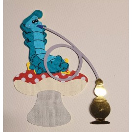 Unbranded Alice in Wonderland, Caterpillar. Scrapbook, Card making Paper Piecing