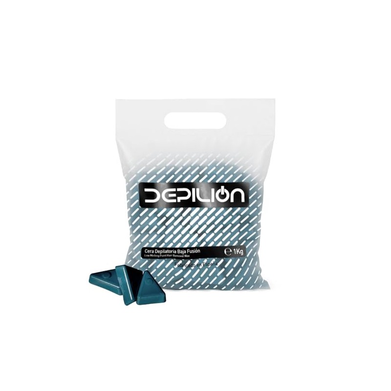 Hot Wax 1kg Blue | Low Melting Wax for Hair