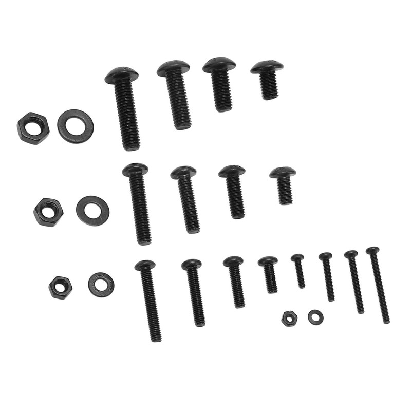 Juego De 1220 Tuercas Y Tornillos De Cabeza Hexagonal, Tornillos