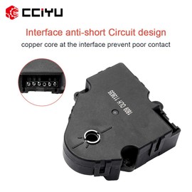 2 Pack Air Door Actuator A/C HAVC Heater Blend Door Actuator Temperature for 2008-2012 for Buick Enclave 2009-2012 for Chevy Traverse 2007-2012 for GMC Acadia 2007-2010 for Saturn