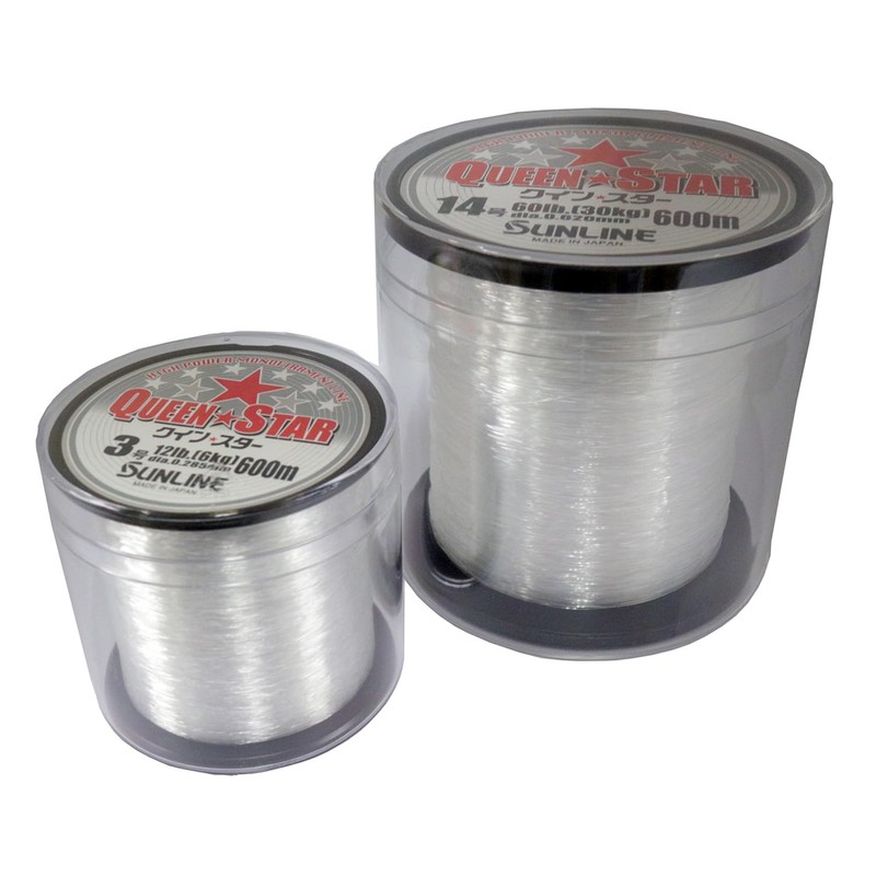 SUNLINE Queen Star Nylon Line, 656.2 yd (600 m), No.