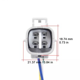 AvtoDonor ABS Wheel speed sensor connector Toyota 4Runner. 2003-2023. 89516-60090