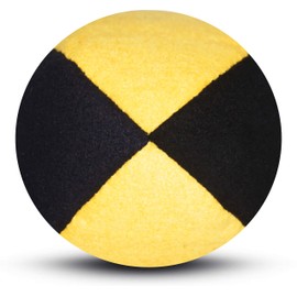 Flames 'N Games 5x Pro Thud Juggling Balls (SUEDE) Professional Juggling Balls Set of 5 + Travel Bag! (Multicolour)