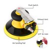 Professional Air Random Orbital Palm Sander, Dual Action Pneumatic Sander,
