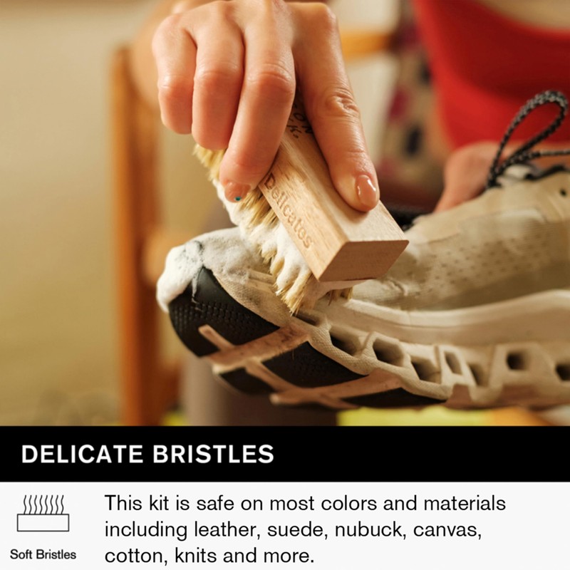 Jason Markk Quick Clean Kit, Shoe Cleaner, 2-Piece Set, Ready-To-Use