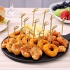 200 PCS Cocktail Picks, 4.7 Inch Toothpicks for Appetizers, Natural