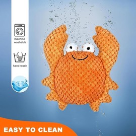 4 Pack Dog Squeaky Toys,Dog Plush Toys,Dog Chew Toys for Puppy,Durable Interactive Dog Chew Toys for Small Medium Dogs