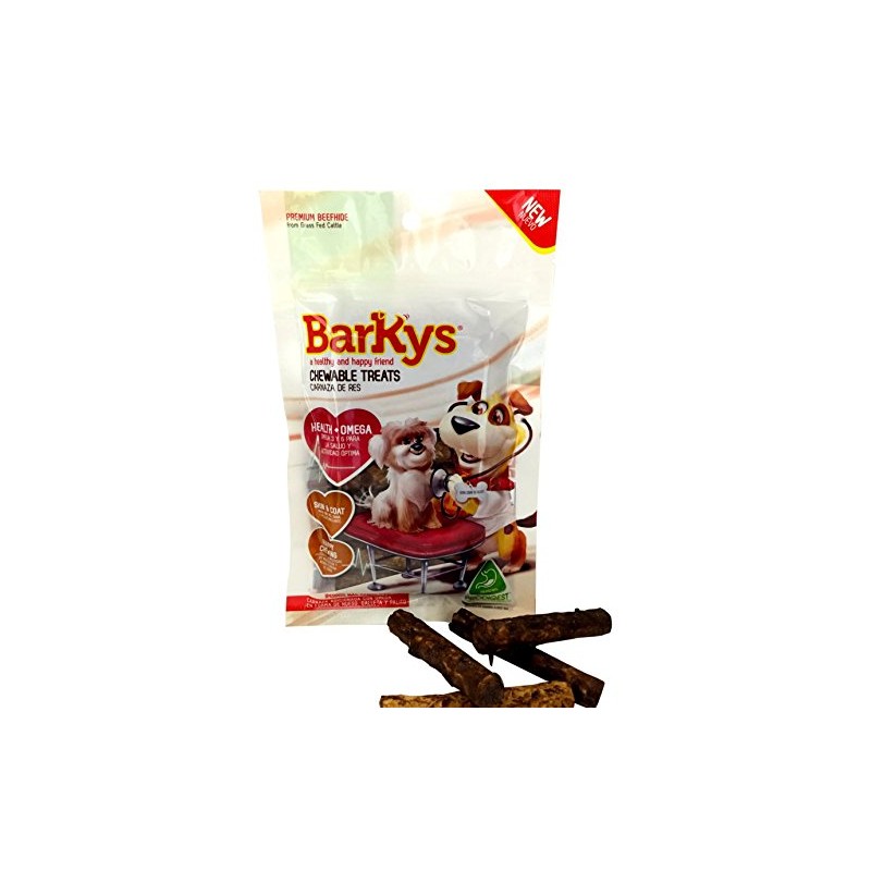 1211 Palitos Cortos Health + Omega, Sabor Carne, 10 Piezas