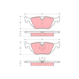 TRW gdb1189 MTB Box Set 4