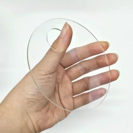 Sangpum Sangse Seolmyeong Chamjo 메이크업 팔레트 아크릴 투명 원형 Makeup Palette Acrylic Transparent Circular