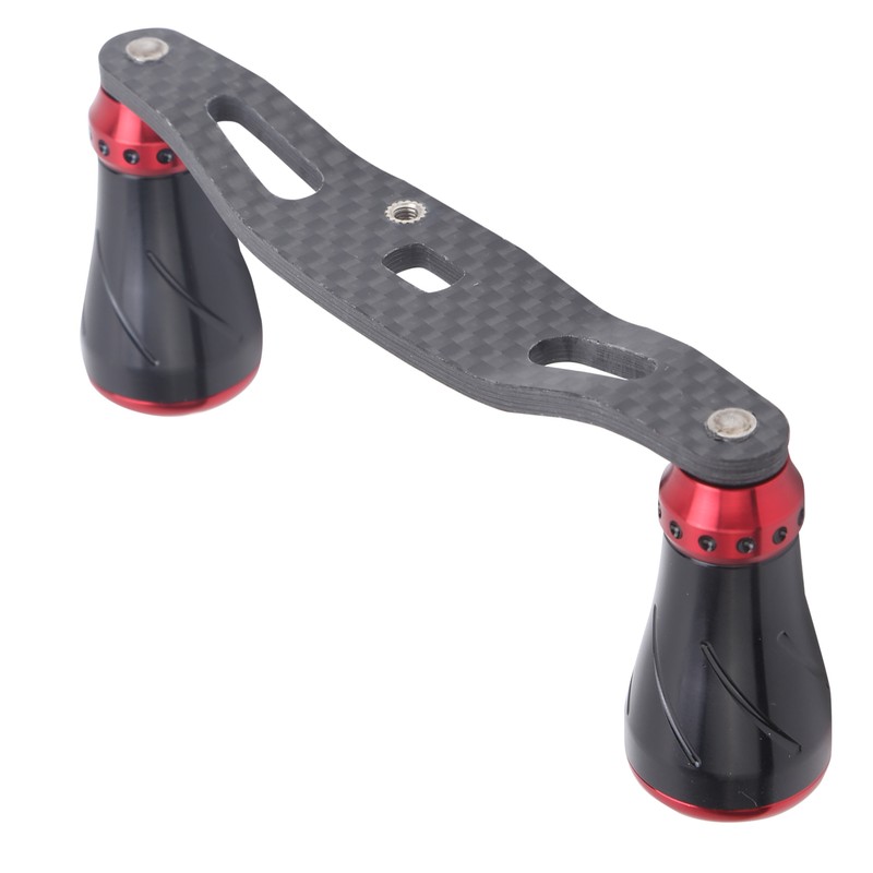 85MM Fishing Reel Handle Grip Carbon Metal Baitcasting Reel Left