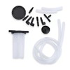 TONZACK Brake Fluid Bleeding Device,Vacuum Manual Pump,Brake Bleeding, 0~30 inHg