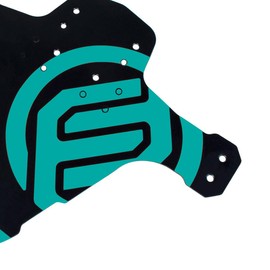 FIFTY-FIFTY MTB Mudguard, Bicycle Mudguard, Mountain Bike Rear and Front Mud Scraper Splash Guard Fit 26 27.5 29 Inch Fat Bike (Turquoise, Pack of 1)