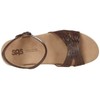 SAS Duo Adjustable Comfort Sandal Darkwood 11.5 S - Slim