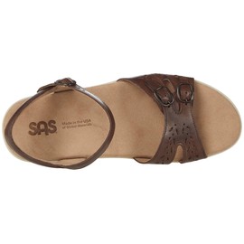 SAS Duo Adjustable Comfort Sandal Darkwood 11.5 S - Slim (AAA)