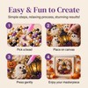 Halloween Pearl Diamond Art DIY Kit,Spooky Pearl Diamond Painting Craft