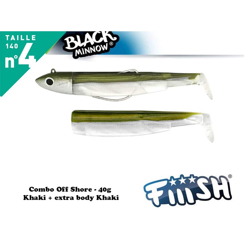 FIIISH Black Minnow 140 - Combo Off Shore - 40g