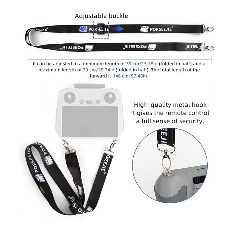 [TOMGDRACO] DJI RC/DJI RC 2/DJI RC Pro Strap for Air