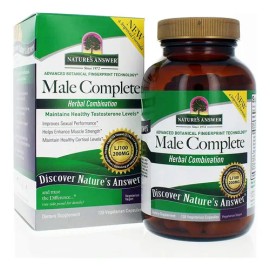 Nature's Answer Male Complete 120 Capsulas Vegan Sfn
