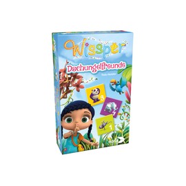 Noris 606094231 - Wissper - Dschungelfreunde, Kinderspiel
