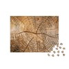 puzzleYOU: Puzzle 500 Piece Weathered Wood with Year Rings -