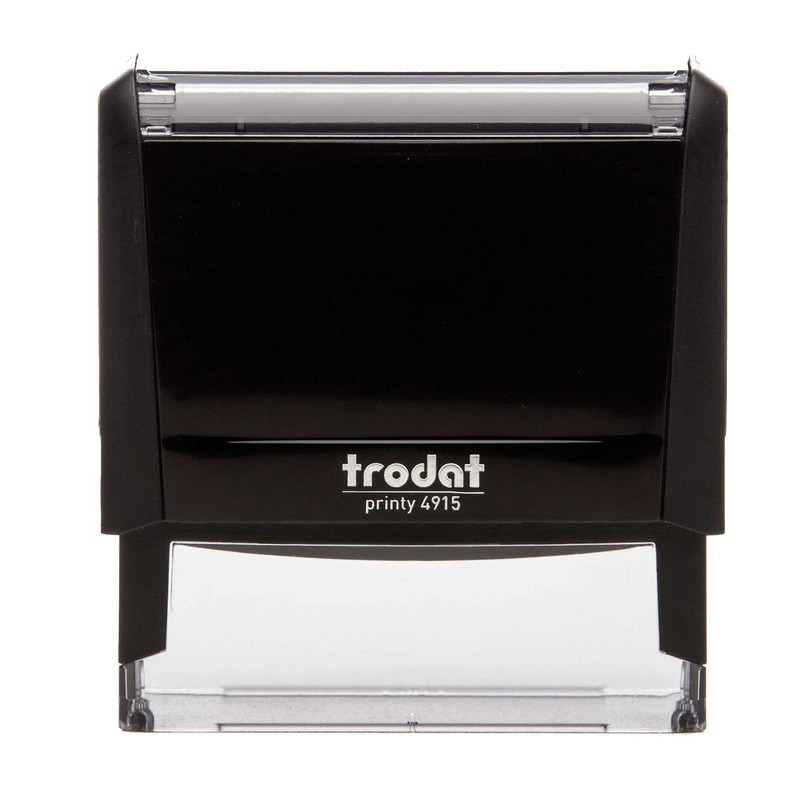 Trodat 4912: 1" x 2-3/4" Custom Self-Inking Stamp