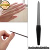 Nail File Metal, Nail Pocket File with Long Handle, Accessories,