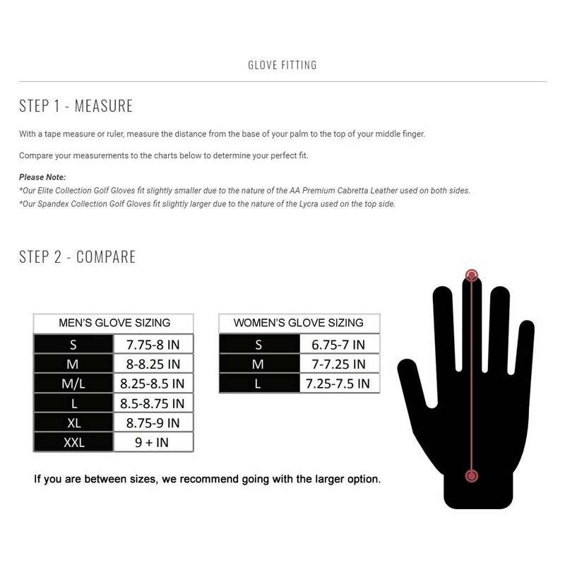 BG Bender Golf Glove | Wear On Left | (Black
