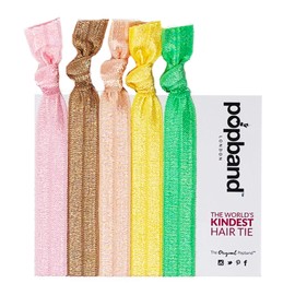 Popband Ocean Drive Elastic Hair Tie Bands 1 Fl Oz(Pack of 5)