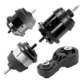 4Pcs Engine Motor Mount and Transmission Mount Kit Replacement for 2009-2019 Traverse/Saturn/Enclave /Acadia 3.6L Automatic, Replaces A5548HY A5549HY A5444 A5458HY