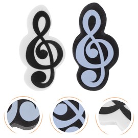 jojofuny 20 pcs Music Note Erasers, Kid Erasers, Cute Erasers, Music Symbol Erasers, Erasers for Classroom, for Prizes Music Modeling Bulk Eraser Sheet Music Small Erasers