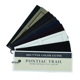 Pontiac Trail | Board & Batten Shutter and Plugs (Color Guide, Mixed Colors)…