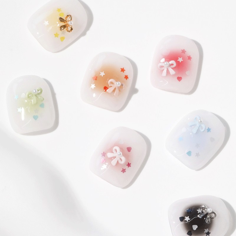 Pochit the Chokkomi Heart Nail Glitter 12 Piece Set Sequin