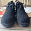 BEARPAW Skye Black II Suede Boots Women's Size 10 Lace