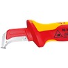 KNIPEX 98 55 Cuchillo Pelacables Aislado VDE 1000V – Con