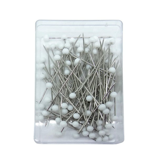 Gusset Needles, Cute, Kodama, Heat Resistant, Patchwork, Sewing Supplies, Crafts, Handmade, Quilting, Waiting Needles, Pack of 100, White
