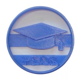 AJT 2024 GRADUATION CAP GRADUATING YEAR ALUMNI REUNION COOKIE CUTTER USA MADE PR4766