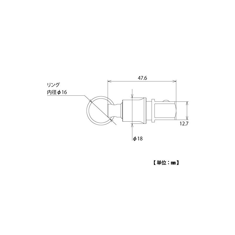 TOP Industry (TOP) Impact Socket Holder Red 4-Angle Portable Lightweight