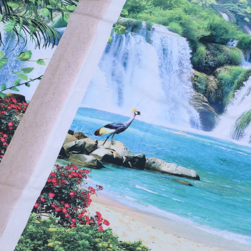 Landscape Tapestry 7.5x5.9ft Polyester Fiber Durable Background Wall Hanging Decorative