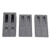 3 Pieces Calf Stretcher Slant Board Adjust Height Wedge Leg