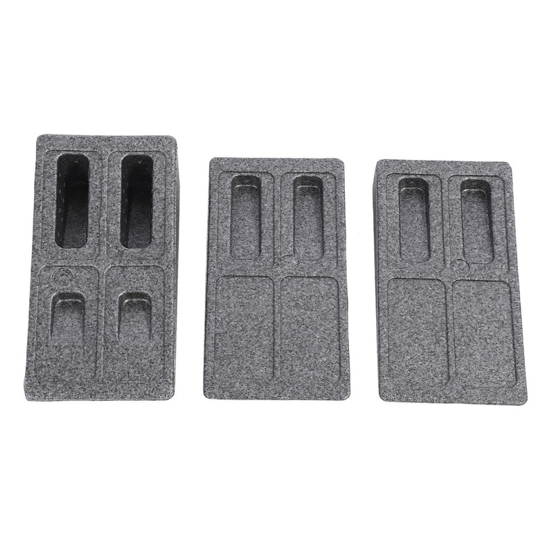 3 Pieces Calf Stretcher Slant Board Adjust Height Wedge Leg