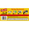 Glad Tall Kitchen Trash Bags 13 Gallon, Unscented Garbage Bags,