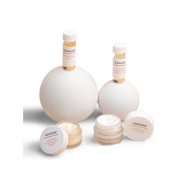 Sonage Sample Kit- 4 Piece Trial Size Skincare Set: Cleanser, Toner, Serum, Moisturizer (Hydrate)