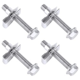 Fuel Tank Strap Bolts, 304 Stainless Steel Tank Strap Hardware Kit Compatible with Chevy Silverado Tahoe Suburban Avalanche Colorado, Replace 55157,GM 11516770 11519894 15743078 (4pcs)