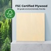 CREALITY FALCON Basswood Sheets 6 Pack 12" x 12" x