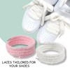 CVDYWDJIE 4 Pairs Plush Shoelaces Cute Shoelaces Replacement Shoelaces Decorative