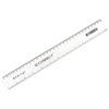 Q-Connect 300mm/30cm Clear Ruler